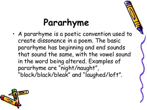 prada rhyme|pararhyme examples.